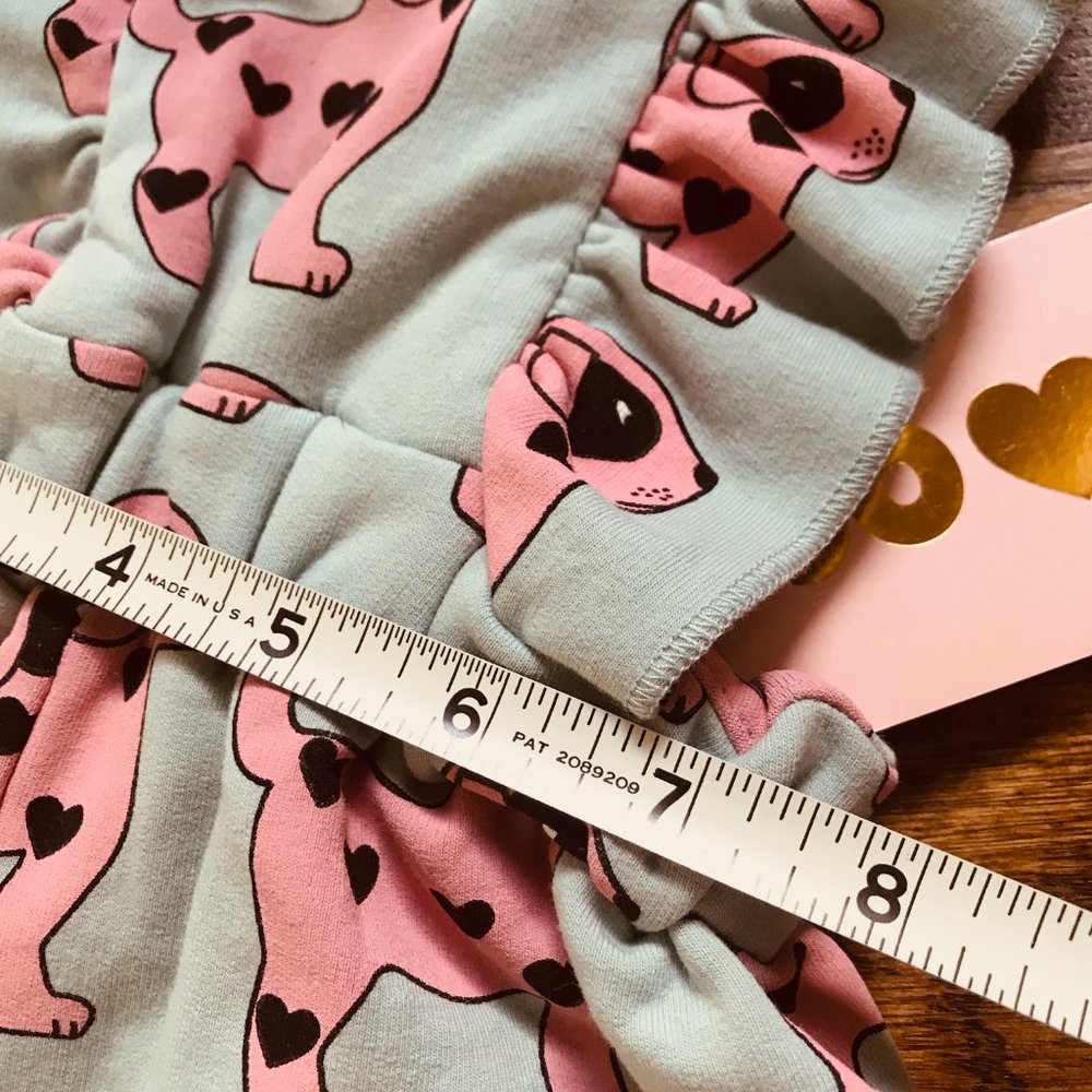 SOLD Hugo Loves Tiki Dog Ruffled Jumpsuit NWT - Picture 5 of 7
